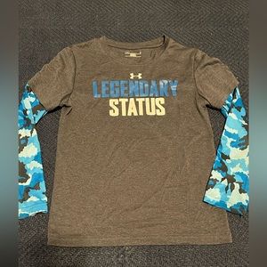 Boys Under Armour Dri-Fit Long Sleeve
